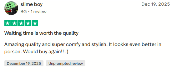 Trustpilot review