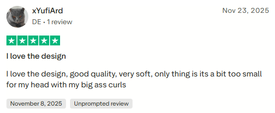 Trustpilot review