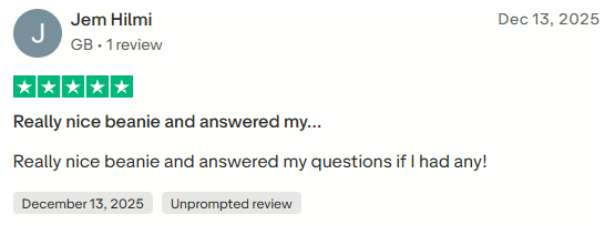 Trustpilot review
