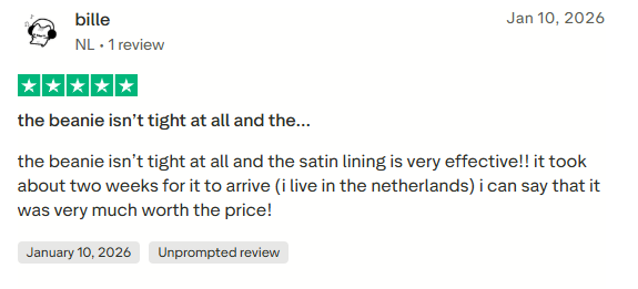 Trustpilot review